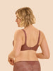 Soutien-gorge sans-armatures structuré - Brun coco
