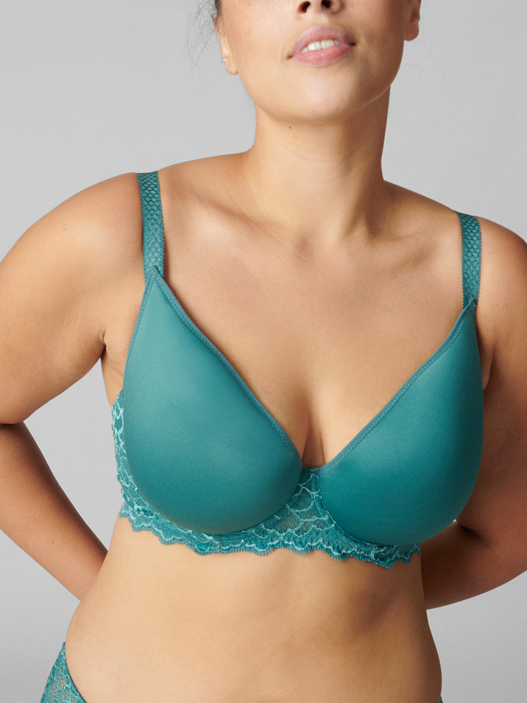 Soutien-gorge spacer décolleté plongeant - Vert Boréal