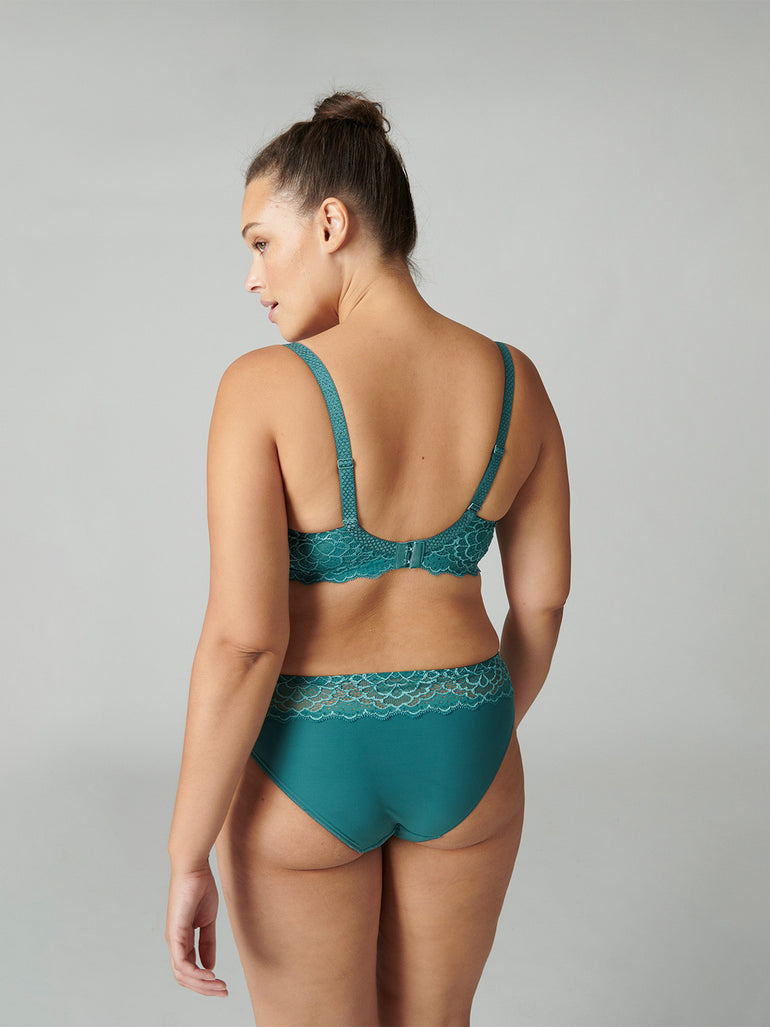 Soutien-gorge spacer décolleté plongeant - Vert Boréal