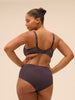 Soutien-gorge spacer décolleté plongeant - Gris Graphite