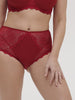 Culotte taille haute - Rouge Tango