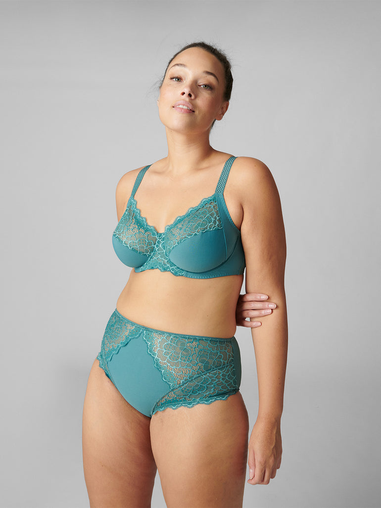 Culotte taille haute - Vert Boréal