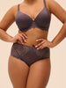 Culotte taille haute - Gris Graphite