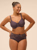 Culotte taille haute - Gris Graphite