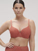 Soutien-gorge spacer décolleté plongeant - Rose Texas