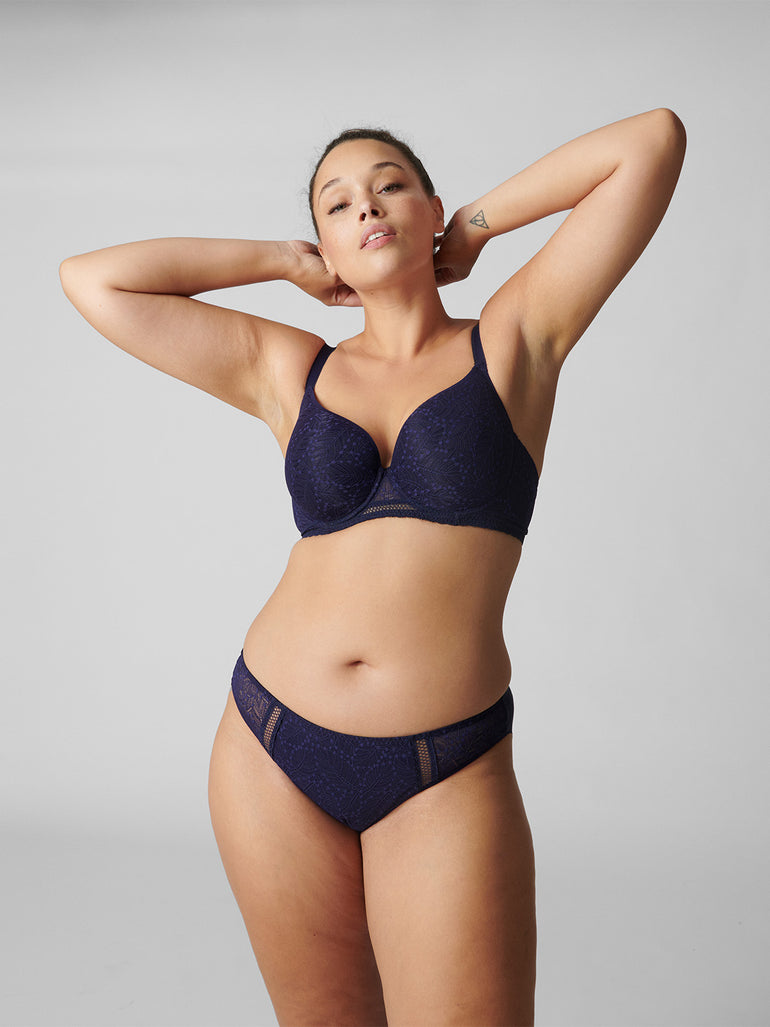 Soutien-gorge spacer décolleté plongeant - Minuit