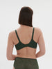 Soutien-gorge avec armatures moulé décolleté plongeant - Vert Icône