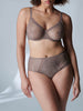 Soutien-gorge armatures  - Marron Glacé