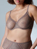 Soutien-gorge armatures  - Marron Glacé