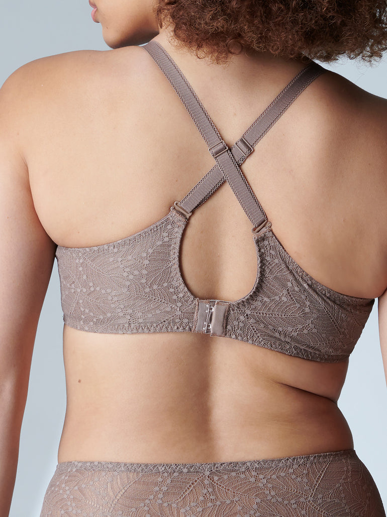 Soutien-gorge armatures  - Marron Glacé