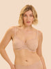 Soutien-gorge avec armatures emboitant - Peau Rosée