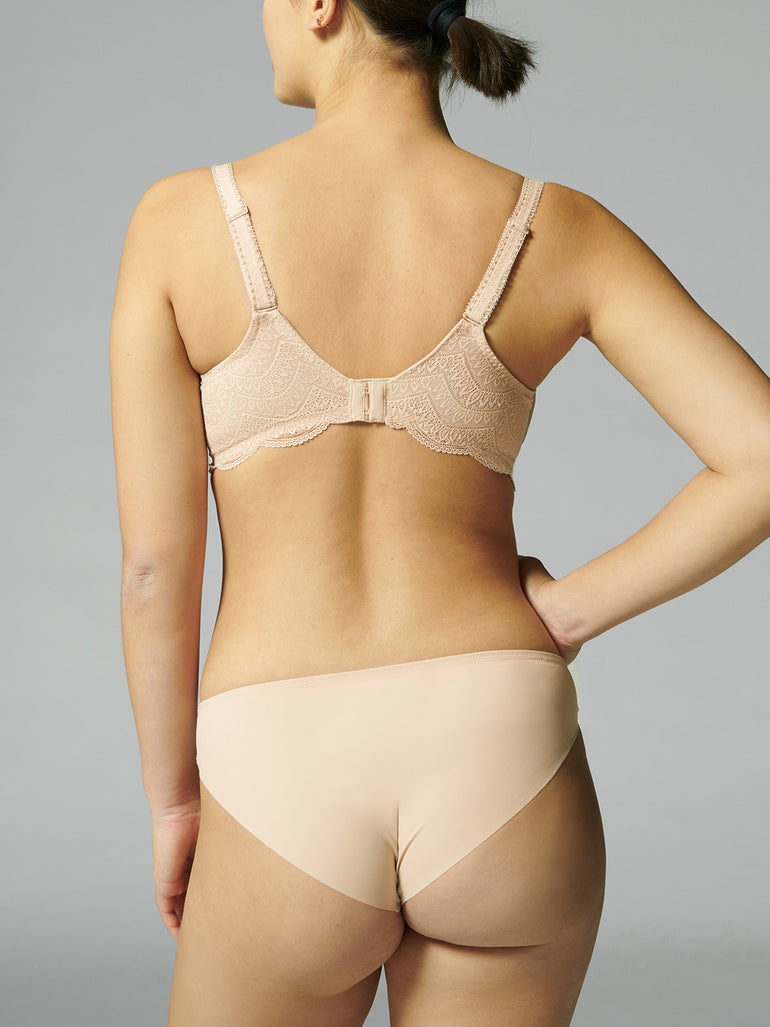 Soutien-gorge avec armatures emboitant - Peau Rosée