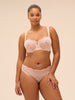 Soutien-gorge corbeille - Poudre pétale