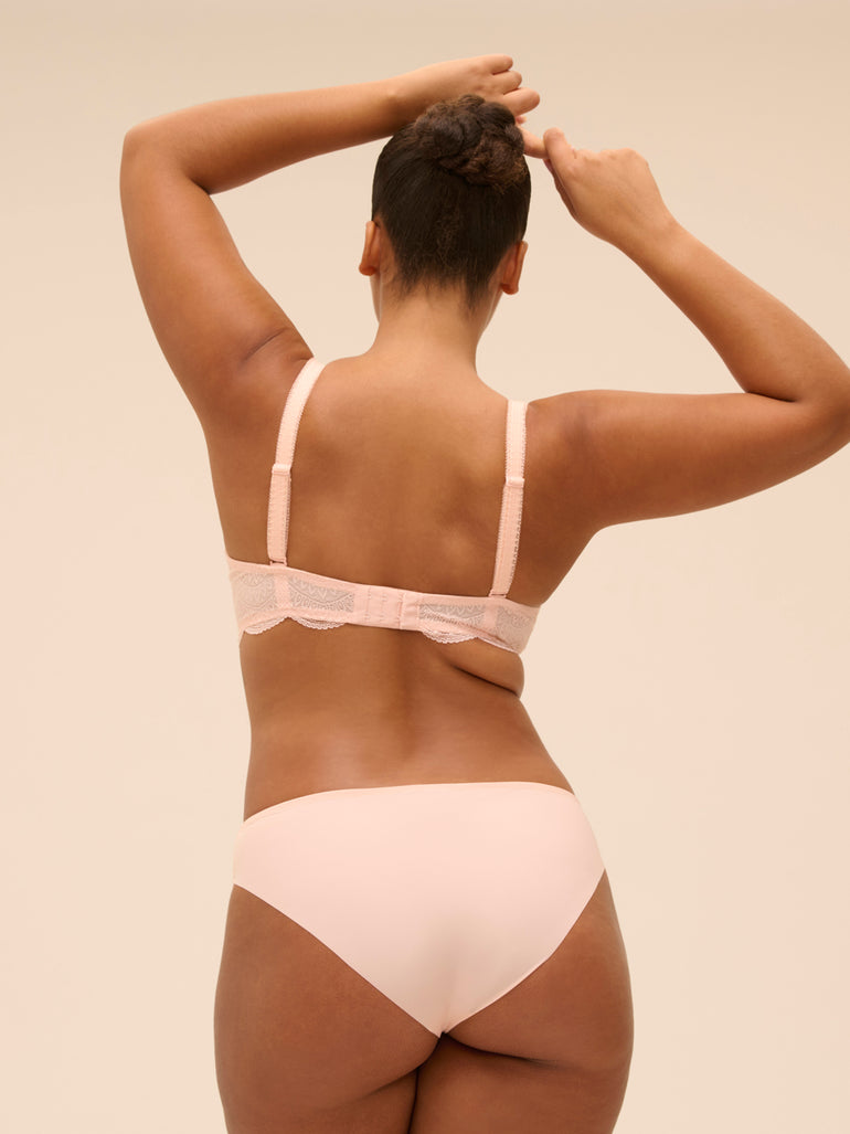 Soutien-gorge corbeille - Poudre pétale