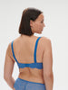 Soutien-gorge corbeille - Bleu Myosotis