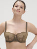 Soutien-gorge corbeille - Vert Aventure