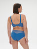 Soutien-gorge décolleté carré en spacer 3D - Bleu Myosotis