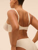Soutien-gorge avec armatures décolleté plongeant - Beige Topaze