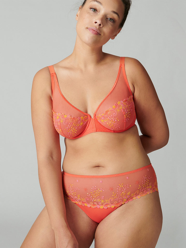 Soutien-gorge avec armatures décolleté plongeant - Mango