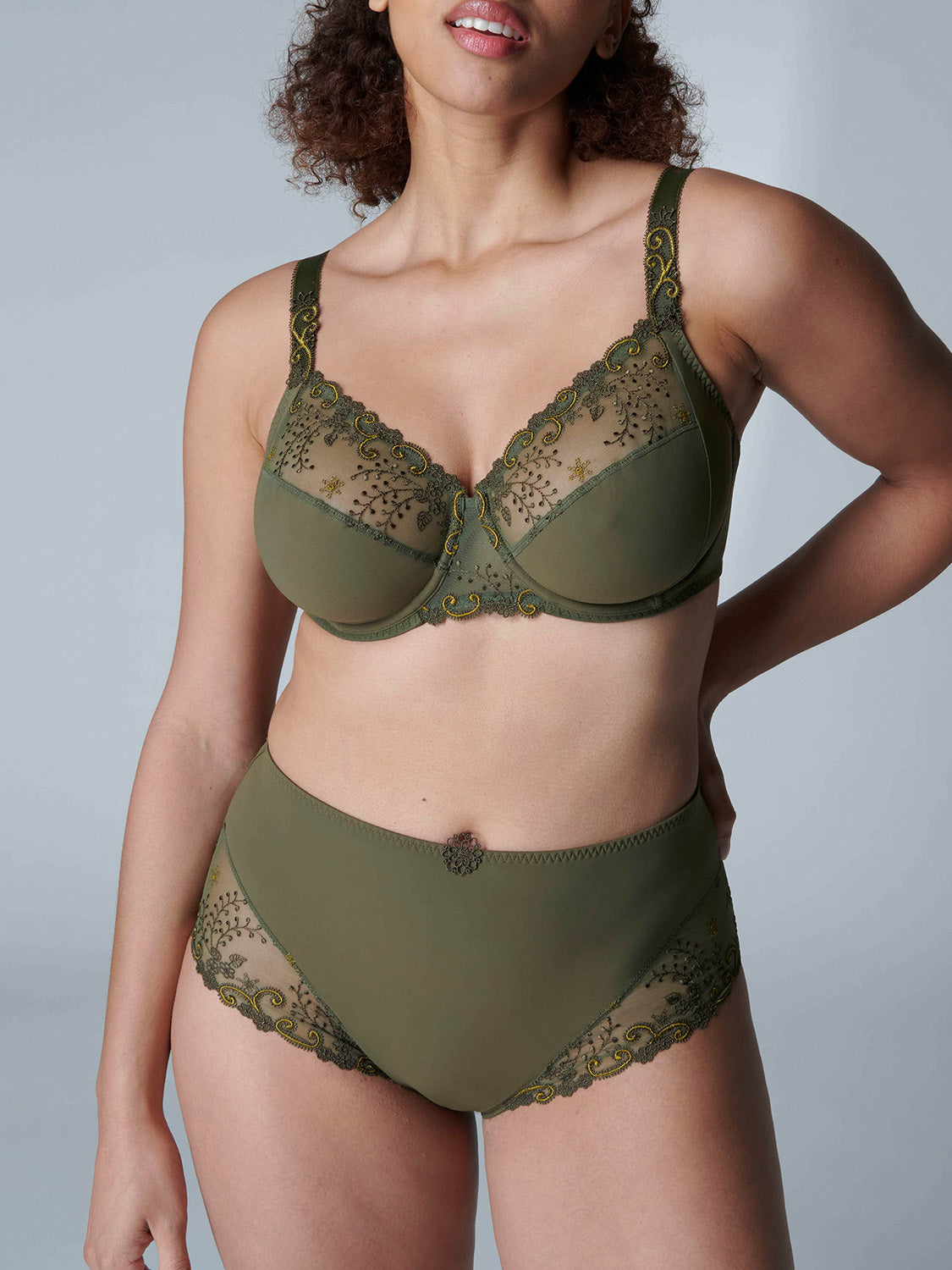 Soutien-gorge emboitant pour poitrine généreuse - Safari