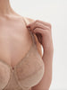 Soutien-gorge avec armatures emboitant - Peau