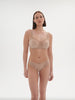 Soutien-gorge avec armatures emboitant - Peau