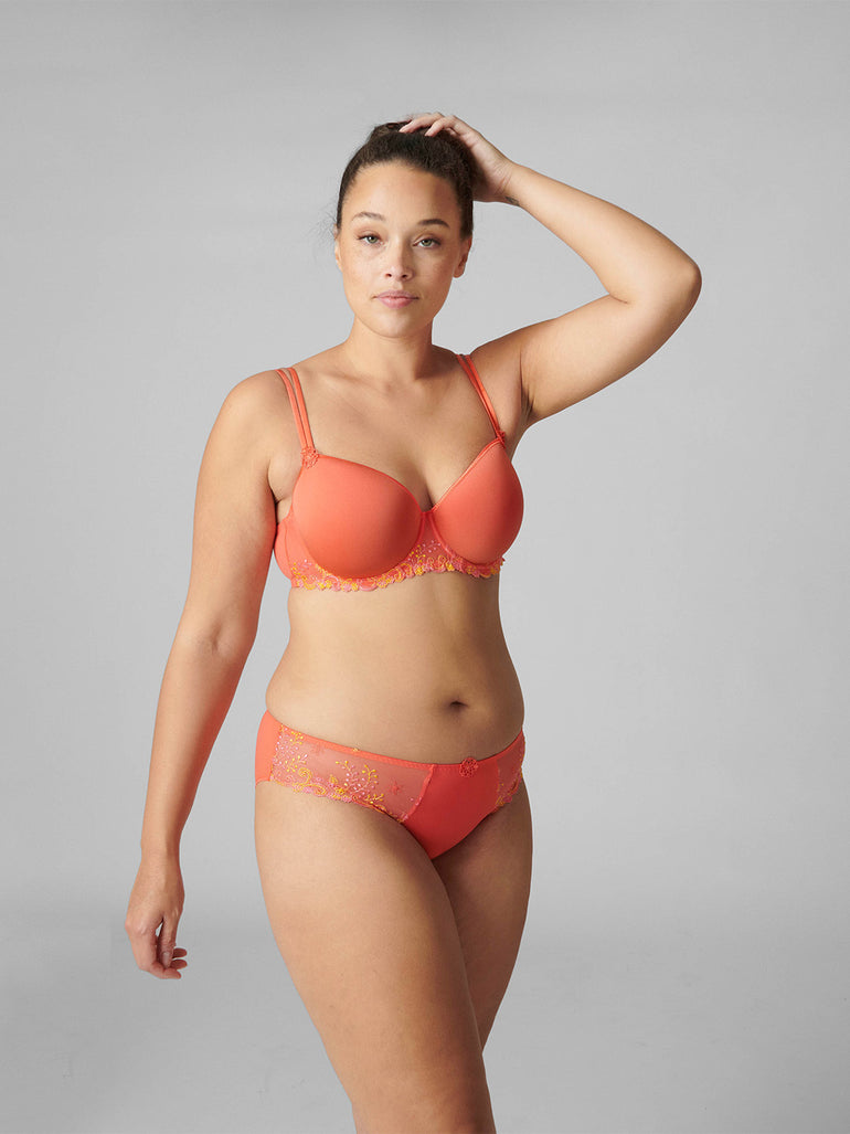 Soutien-gorge décolleté carré en spacer 3D - Mango