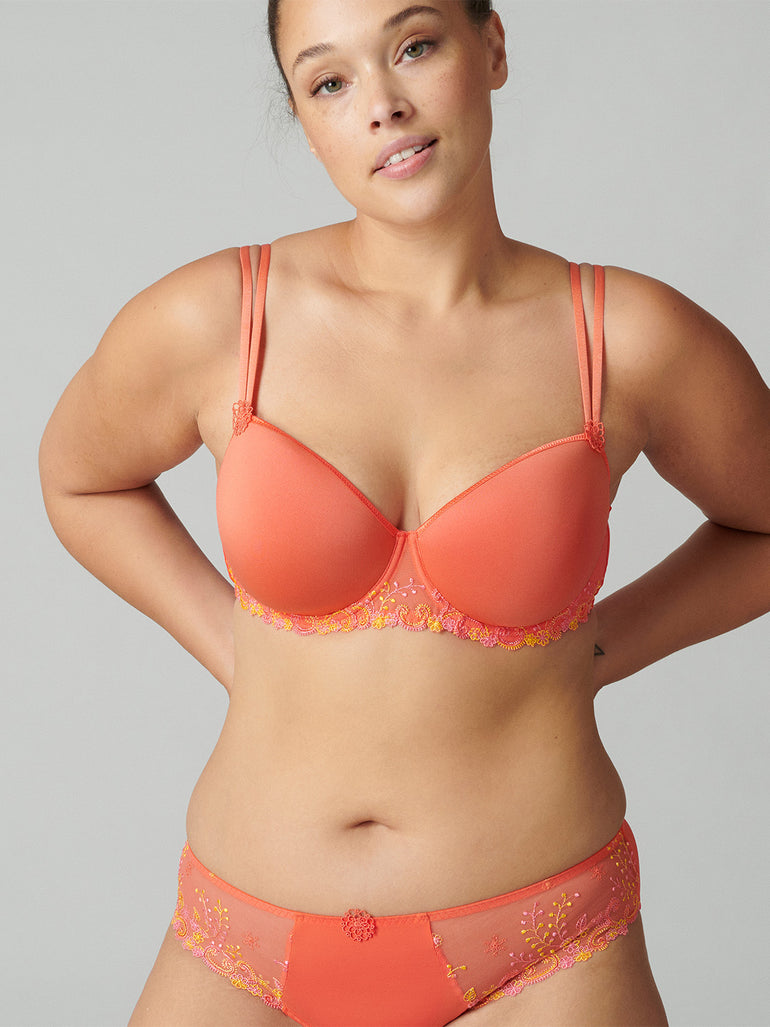 Soutien-gorge décolleté carré en spacer 3D - Mango