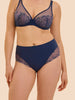 Hoge taille slip - Rainbow Blauw
