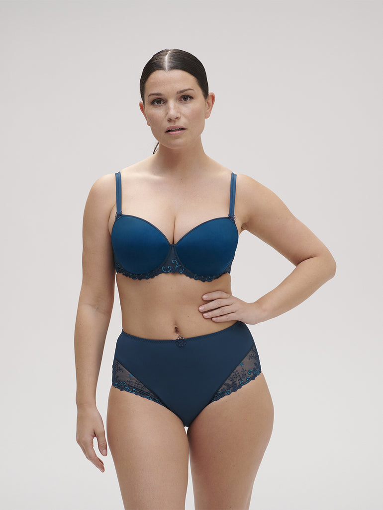 Culotte taille haute - Bleu Prestige