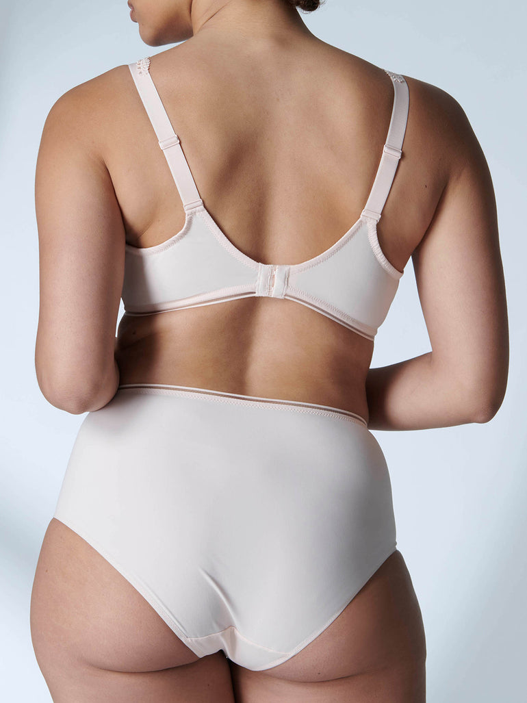 Soutien-gorge emboitant pour poitrine généreuse - Poudre pétale