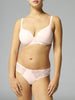 Soutien-gorge spacer décolleté plongeant - Rose sakura