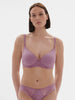 Soutien-gorge spacer décolleté plongeant - Mauve Glamour