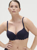 Soutien-gorge spacer décolleté plongeant - Bleu Cosmic