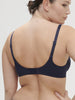 Soutien-gorge spacer décolleté plongeant - Bleu Cosmic