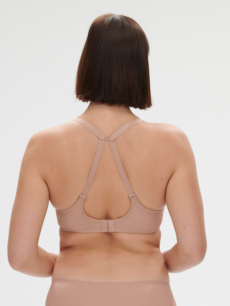 Soutien-gorge spacer décolleté plongeant - Peau