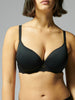 Soutien-gorge spacer décolleté plongeant - Noir