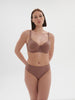 Soutien-gorge corbeille en spacer 3D - Amaretto