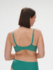 Soutien-gorge avec armature décolleté plongeant - Vert Garden