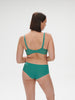 Soutien-gorge avec armature décolleté plongeant - Vert Garden