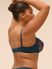 Soutien-gorge corbeille - Bleu Prestige