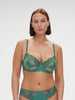 Soutien-gorge corbeille - Vert Garden