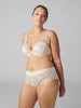 Soutien-gorge push-up décolleté plongeant - Beige Topaze