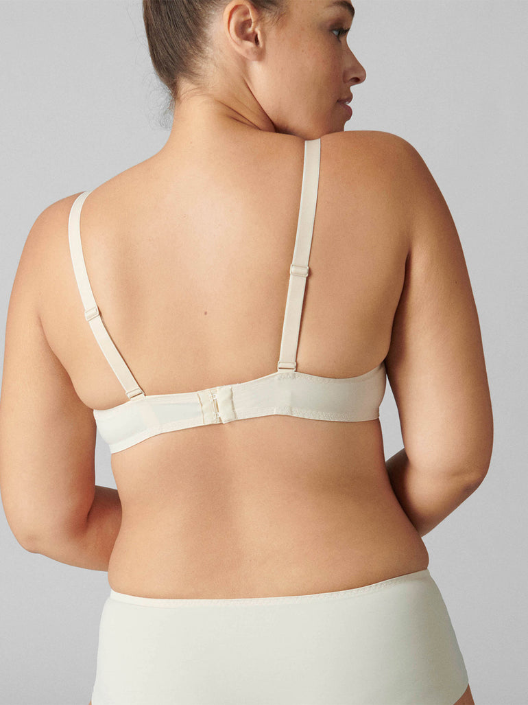 Soutien-gorge push-up décolleté plongeant - Beige Topaze