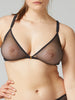 Soutien-gorge triangle sans-armatures - Noir