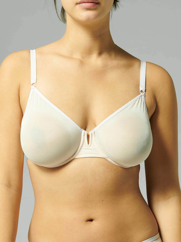 Soutien-gorge armatures moulé - Poudre pétale