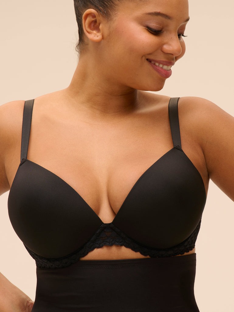 Soutien-gorge push-up - Noir