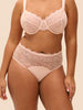 Culotte taille haute - Poudre Pétale