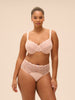 Culotte taille haute - Poudre Pétale
