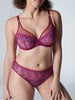 Soutien-gorge triangle emboitant décolleté plongeant - Syrah